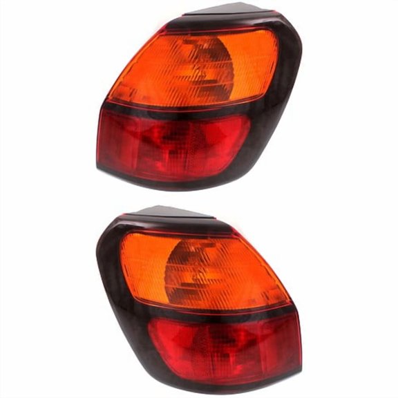 Tail Light Lamp Set For 2000-2004 Subaru Outback Left and Right Side Outer Wagon