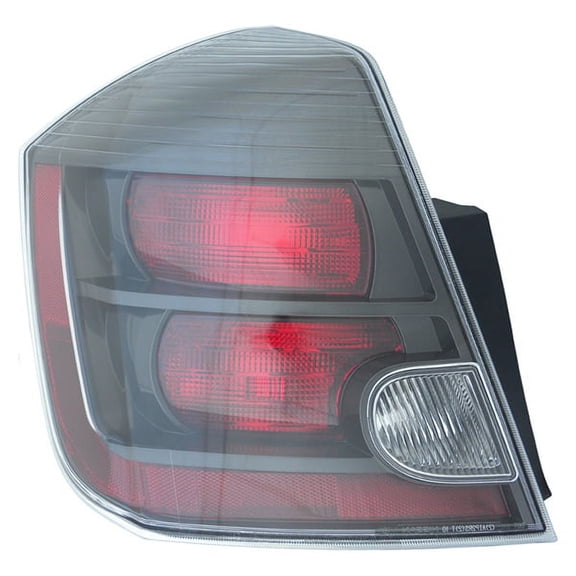 Tail Light Lamp for 10-12 Nissan Sentra SR/SE-R/SPEC V (Smoke) Driver Left
