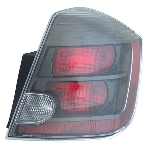 Tail Light Lamp for 10-12 Nissan Sentra SR/SE-R/SPEC V (Smoke) Passenger Right