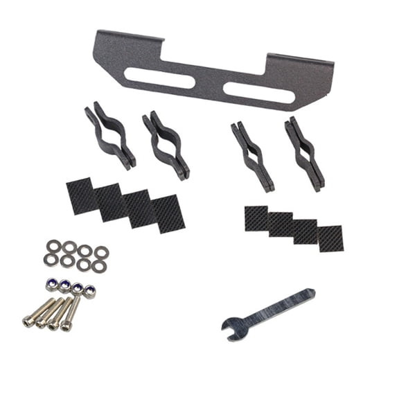 Tail Light Rack Mount Bike Rack Tail Light Mount Rear Light Holder Steel Construction Fits Cycling Enthusiasts Use