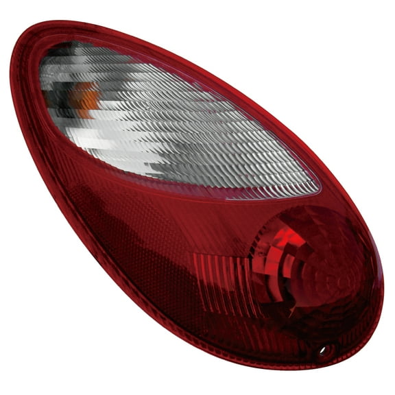 Tail Light Rear Back Lamp for 06-10 Chrysler  PT Cruiser (Red/White) Driver Left