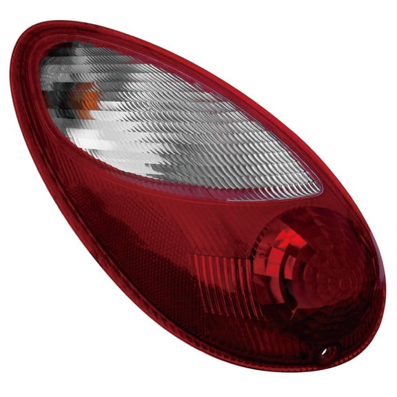 Tail Light Rear Back Lamp for 06-10 Chrysler PT Cruiser (Red/White) Driver Left