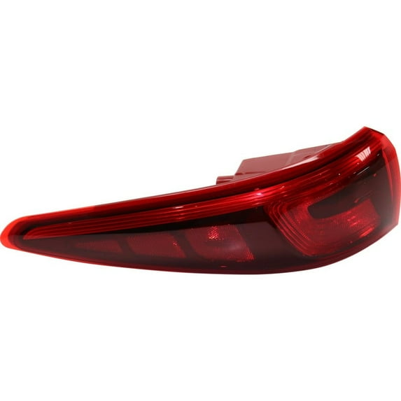 Tail Light Red Lens Driver Side Outer For 2017-2019 Kia Sportage