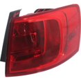 thumbnail image 1 of Tail Light Red Lens Passenger Side Outer For 2011-2018 Volkswagen Jetta, 1 of 8