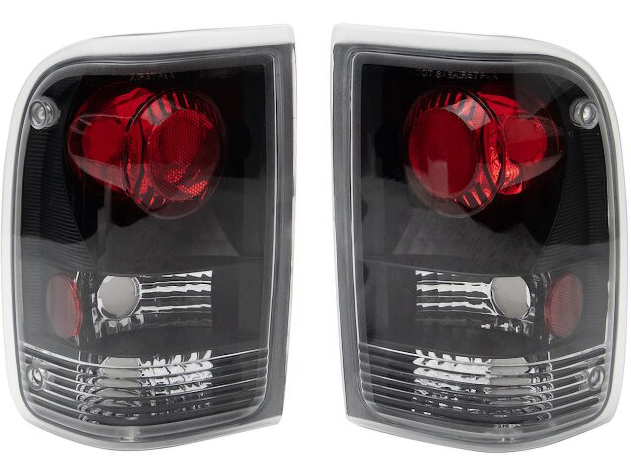 T.RQ Tail Light Set, 2 Piece, Compatible with 1993-1997 Ford Ranger ...