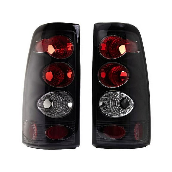 Tail Light Set 2 Piece - Compatible with 1999 - 2003 GMC Sierra 1500 2000 2001 2002