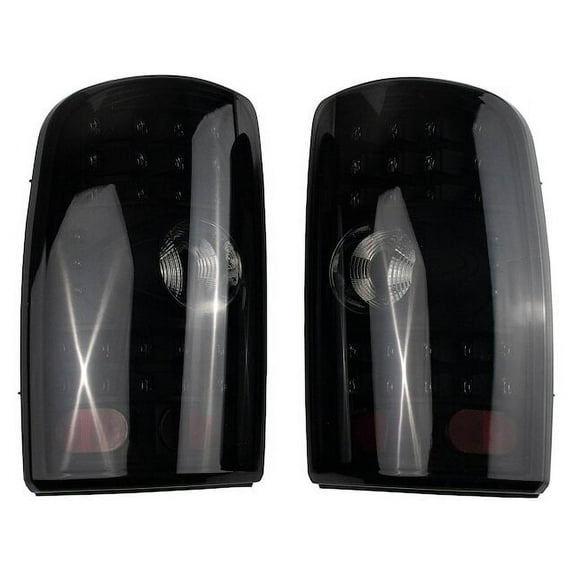 Tail Light Set 2 Piece - Compatible with 2000 - 2006 Chevy Suburban 2500 2001 2002 2003 2004 2005