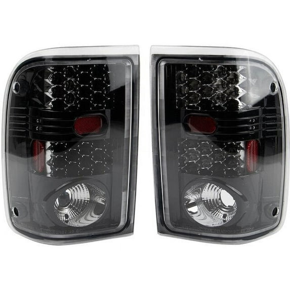 Tail Light Set 2 Piece - Compatible with 2001 - 2005 Ford Ranger 2002 2003 2004