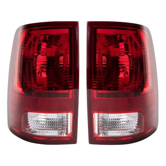 Tail Light Set 2 Piece - Compatible with 2010 Dodge Ram 2500