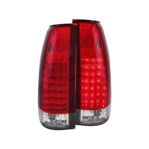 Tail Light Set - Compatible with 1992 - 1999 GMC C1500 Suburban 1993 1994 1995 1996 1997 1998
