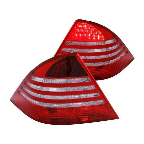 Tail Light Set - Compatible with 2000 - 2005 Mercedes-Benz S430 2001 2002 2003 2004