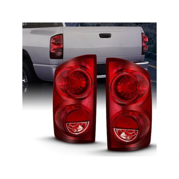 Tail Light Set - Compatible with 2006 - 2008 Dodge Ram 1500 2007