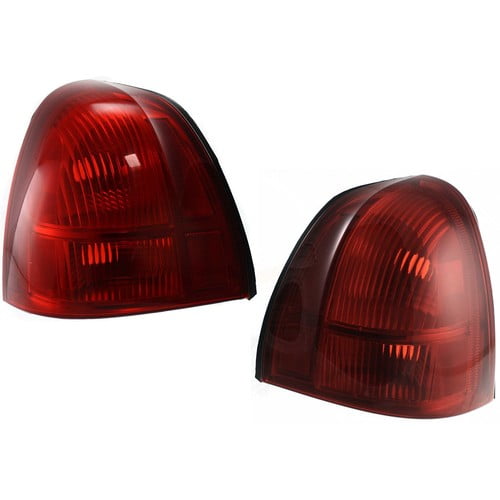 Tail Light Set For 2003-2011 Lincoln Town Car Driver and Passenger Side Halogen