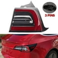 thumbnail image 1 of Tail Light for 2017‑2023 Tesla Model 3/Model Y, Car Outer Tail Light 3Pins Right Side Rear Brake Lamp Replacement for Model 3/Y Outer Tail Light, 1 of 9