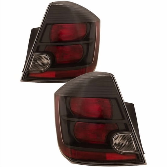 Tail Lights Set Left Right Fits 2010-2012 Nissan Sentra SR/ SE-R/ V-Model