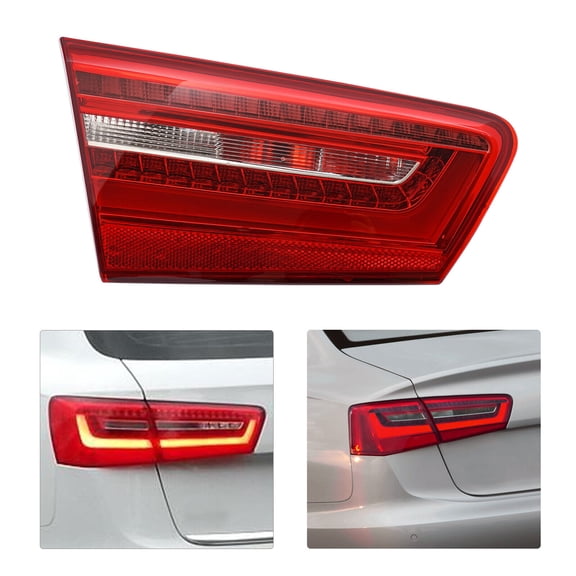 Tail Lights for Audi A6 C7 2010-2016, Left Side Taillights LED Rear Inner Tail Lamp 4G5945093A (Left Side)