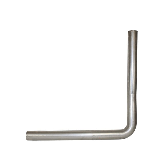 Tail Pipe of Exhaust System, Steel, Silver, 3.5" OD Fits Freightliner FLD Class, Replaces Freightliner 04-21421-000, FRT0421421000, PF04-21421-000 OEM