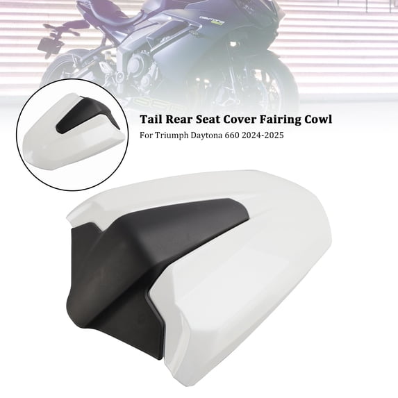 Tail Rear Seat Cover Fairing Cowl For Daytona 660 2024-2025 White
