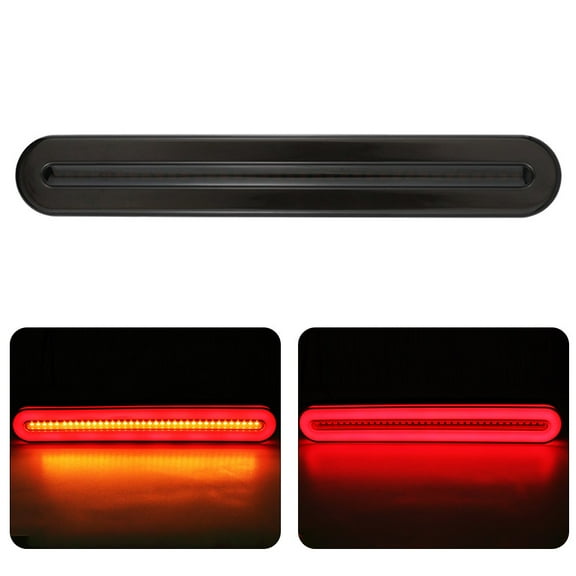 Tail Turn Light LED Brake PC+ABS Parking Light Rear Light Rear Tail Light Red+Amber Smoked Lens Car Accecssories