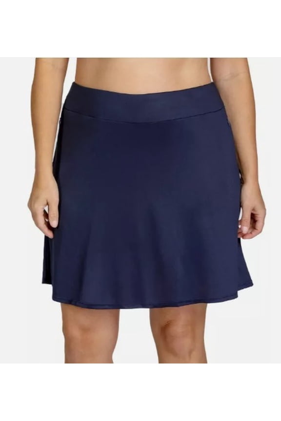 Women's 18 Pull On Golf Skort, Night Color, XXL