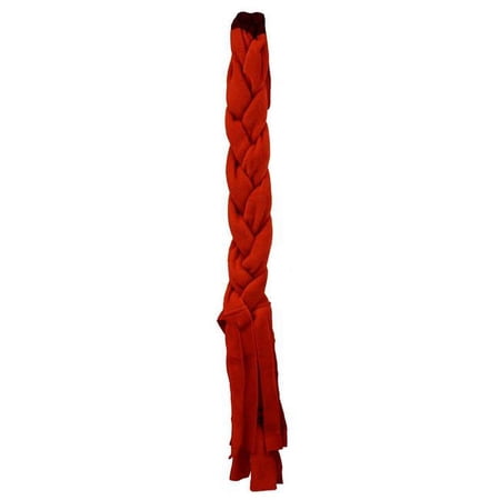 TailWrap Horse Tail Wraps TWLPL Original TailWrap Fleece Tail Braid, Long - Purple