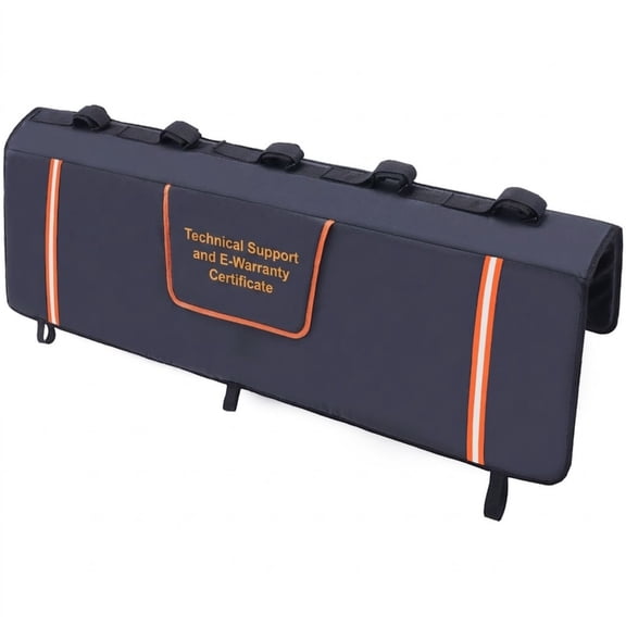 Tailgate Bike Pad for Mid Size Pickup Trucks 53 Inch 5 Bikes