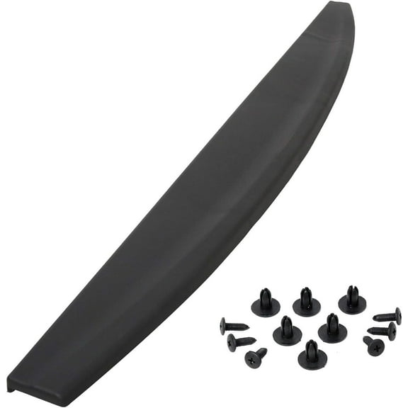 Tailgate Cover Mold Top Cap Protector Lip Spoiler Compatible with 2009-2018 D-odge Ram 1500 2500 3500 Pickup