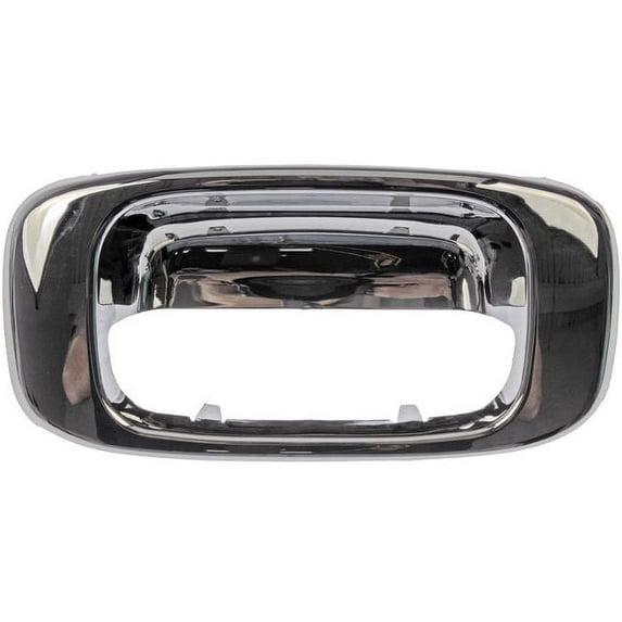 Tailgate Handle Bezel - Compatible with 2001 - 2006 Chevy Silverado 2500 HD 2002 2003 2004 2005