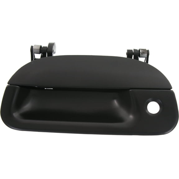 Tailgate Handle Compatible with FORD F-SERIES 1997-2007 Smooth Black with Keyhole with Tailgate Lock
