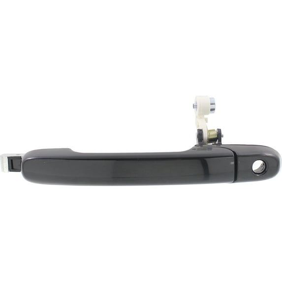 Tailgate Handle Compatible with HONDA CR-V 2002-2006 Assembly Outside Nighthawk Black Pearl with Keyhole