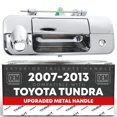 thumbnail interactive-video image 1 of Evan-Fischer Chrome Tailgate Handle For 2007-2013 Toyota Tundra, No Key/Camera Hole, Direct Fit, 1-Year Warranty 1 of 3