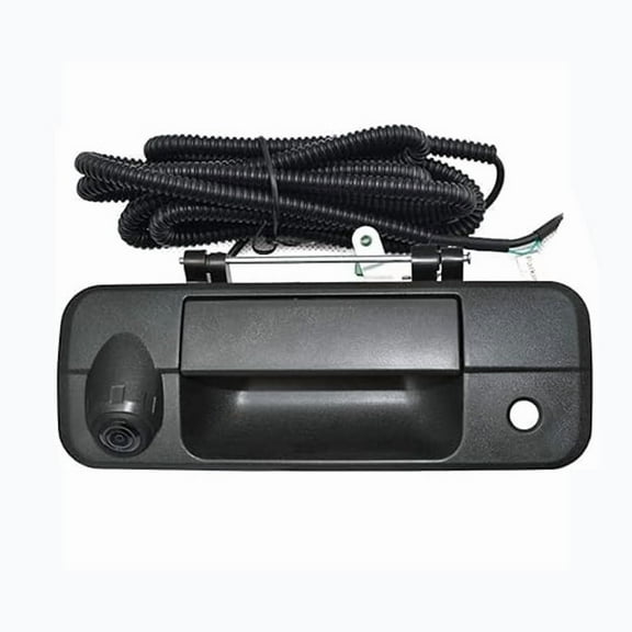 XINZHIJIE Tailgate Handle Rear View Camera for Tundra (2007-2013), Black, 1 Pack