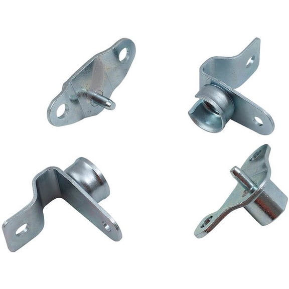 Tailgate Hinge Set - Compatible with 2001 - 2003, 2005 - 2006 Chevy Silverado 1500 HD 2002