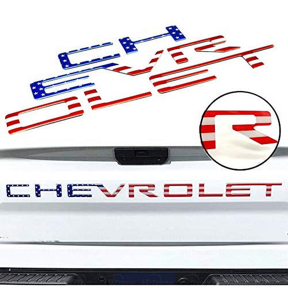Car Customization 3D Tailgate Letters For Trucks - Matte Black Raised ...