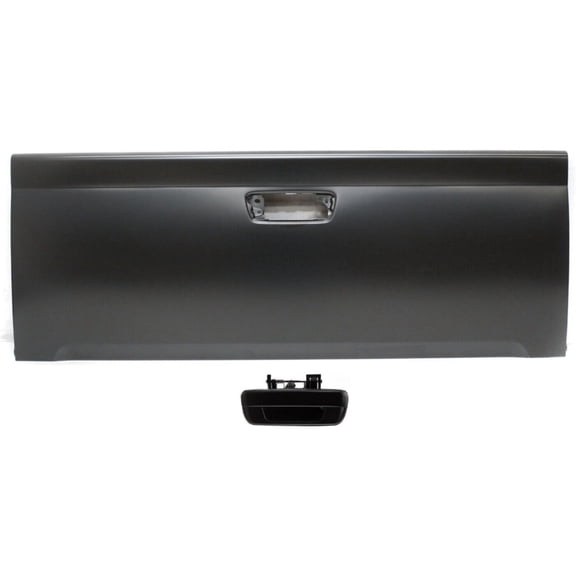 Tailgate Kit For Chevrolet GMC Isuzu Tailgate and Smooth Black Handle 2Pc