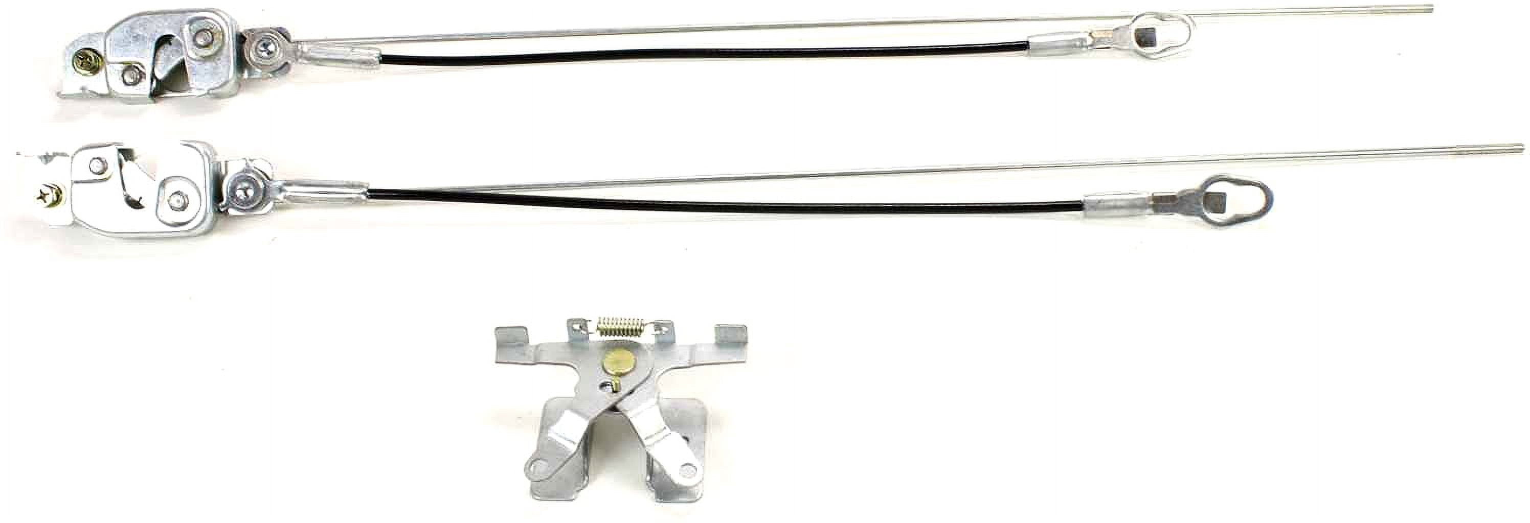 Tailgate Latch Compatible with 1990-1997 Ford F Super Duty 1987-1996 Ford F-150 1987-1996 Ford F-250 1997 Ford F-250 HD 1987-1997 Ford F-350 1988-1996 Ford F53 1988-1994 Ford F59 Steel