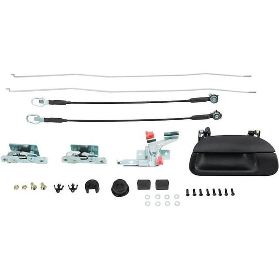 Tailgate Latch Rod - Compatible with 1999 - 2007 Ford F-250 Super Duty 2000 2001 2002 2003 2004 2005 2006