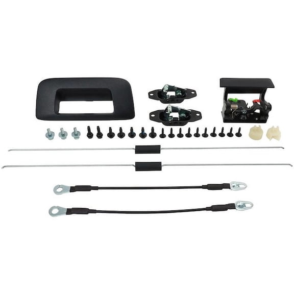 Tailgate Latch Rod - Compatible with 2007 - 2013 Chevy Silverado 2500 HD 2008 2009 2010 2011 2012