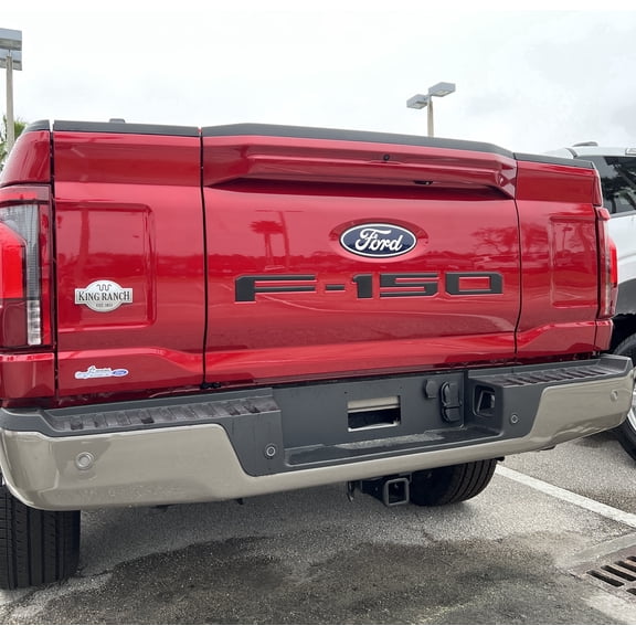 Tailgate Letter Inserts - Fits 2024-2026 Ford F-150 w/Pro Access Tailgate