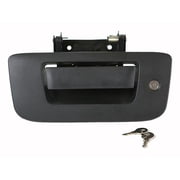 Tailgate Lock - Compatible with 2007 - 2014 GMC Sierra 2500 HD 2008 2009 2010 2011 2012 2013