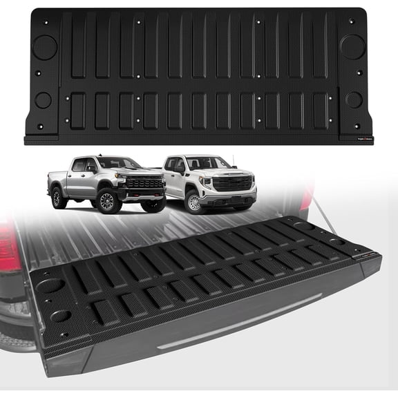 Tailgate Mat Compatible with 2019-2026 Chevy Silverado & GMC Sierra 1500 Multipro Tailgate Accessories, Tailgate Cover Custom Fit All Weather Protection Pickup Liner, M-pro Tailgate Only