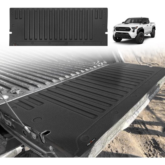 Tailgate Mat Compatible with 2024-2026 Toyota Tacoma Tailgate Accessories, Tailgate Cover Cover Custom Fit All Weather Protection Pickup Liner
