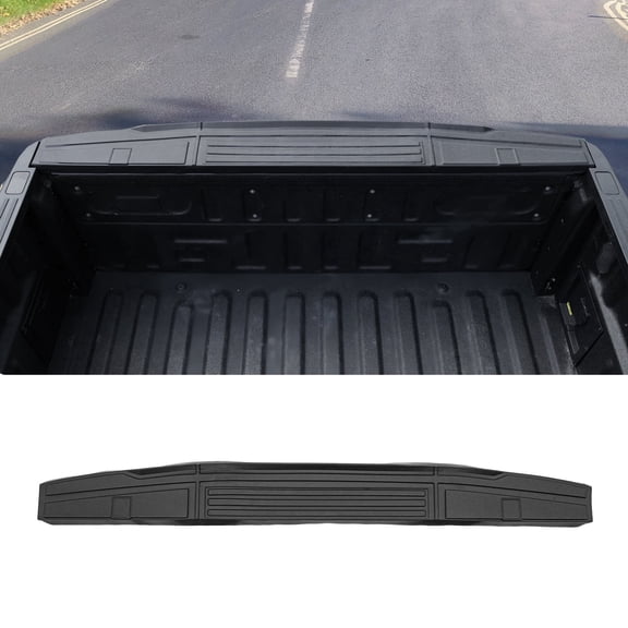 Tailgate Molding Cap Cover Compatible with 2021-2025 Ford F150 TPE Tailgate Molding Trim Top Cap Protector Cover for 2024 Ford F-150 Accessories (NOT for Multifunction Tailgate)