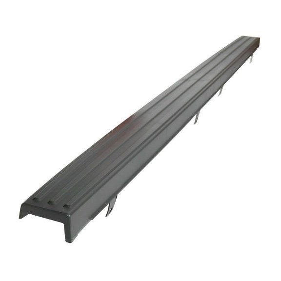 Tailgate Moulding Trim Top Protector Cover - Black Trunk Plastic Rear Upper Bike0256 - 1pc