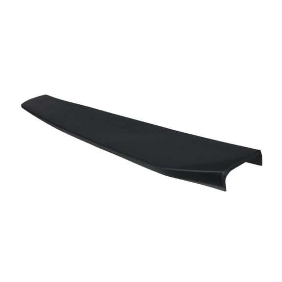 Tailgate Protector Cover - Rear Upper Polypropylene - Unpainted Black
