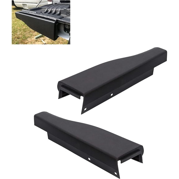 Tailgate Step Compatible with 2008-2016 Super Duty F250 F350 F450 F550 Tailgate ible Molding Trim with Step (Integrated Step) Left&Right 2Pcs