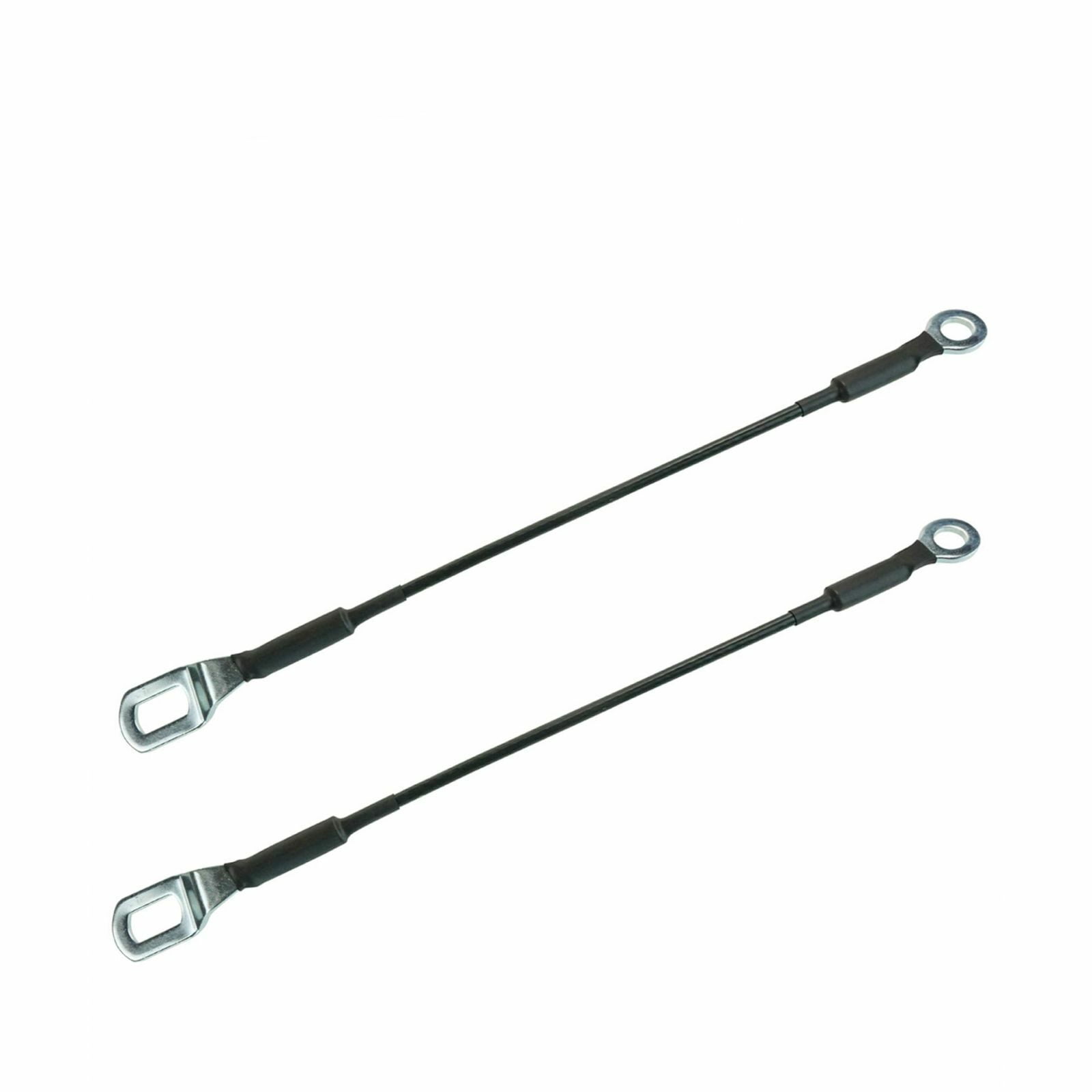 AUXITO Pair Of Tailgate Cables Straps For Toyota Tacoma 1995-2004 – Steel & Plastic, Black, 1-Year Warranty
