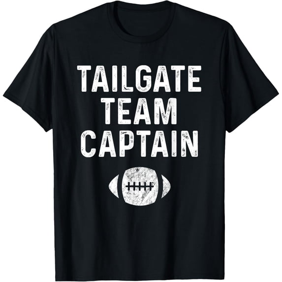 Tailgate Team Captain Shirts Funny Tailgating Men Football T-Shirt