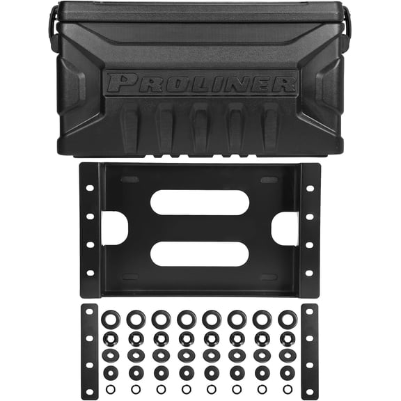 Tailgate Toolbox Storage Box Truck Tool Organizer for Compact Off-Road Vehicles (2019-2025 Model), Exterior Accessory