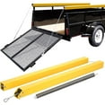thumbnail image 1 of Tailgate Utility Trailer Gate Liftgate Ramp Lift 2 Sided Lift Assist System Fit for Open Utility Trailers Tailgate and Ramp New Upgrades, Yellow, 1 of 12